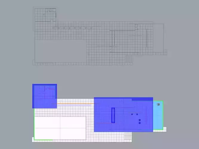 Barcelona Pavilion - Mies van der Rohe 3D model