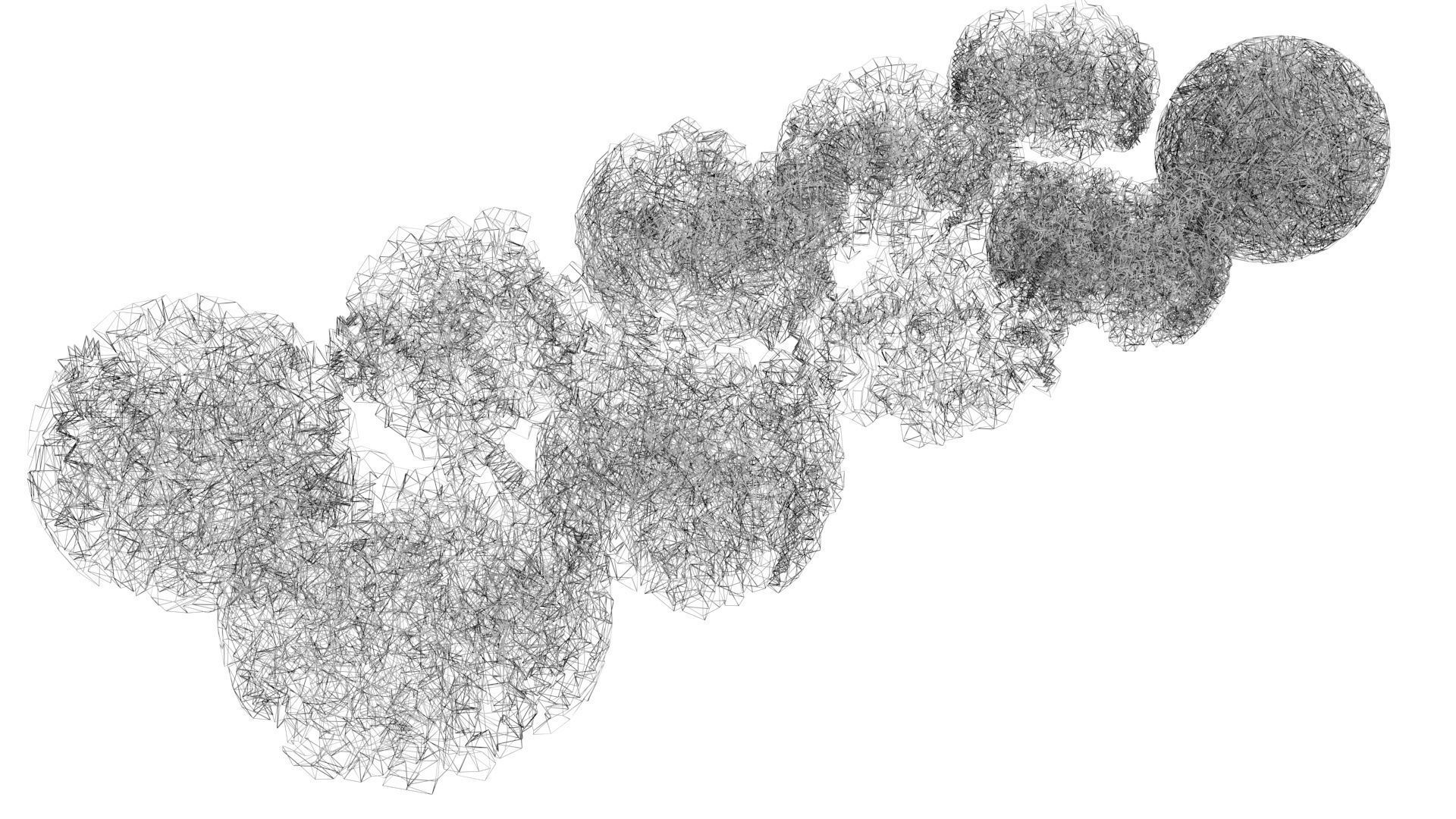 Crumpled Papers Set 3D model_11