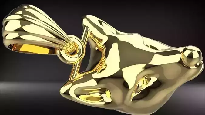 Fox Head Pendant Necklace Charm Bracelet Jewelry