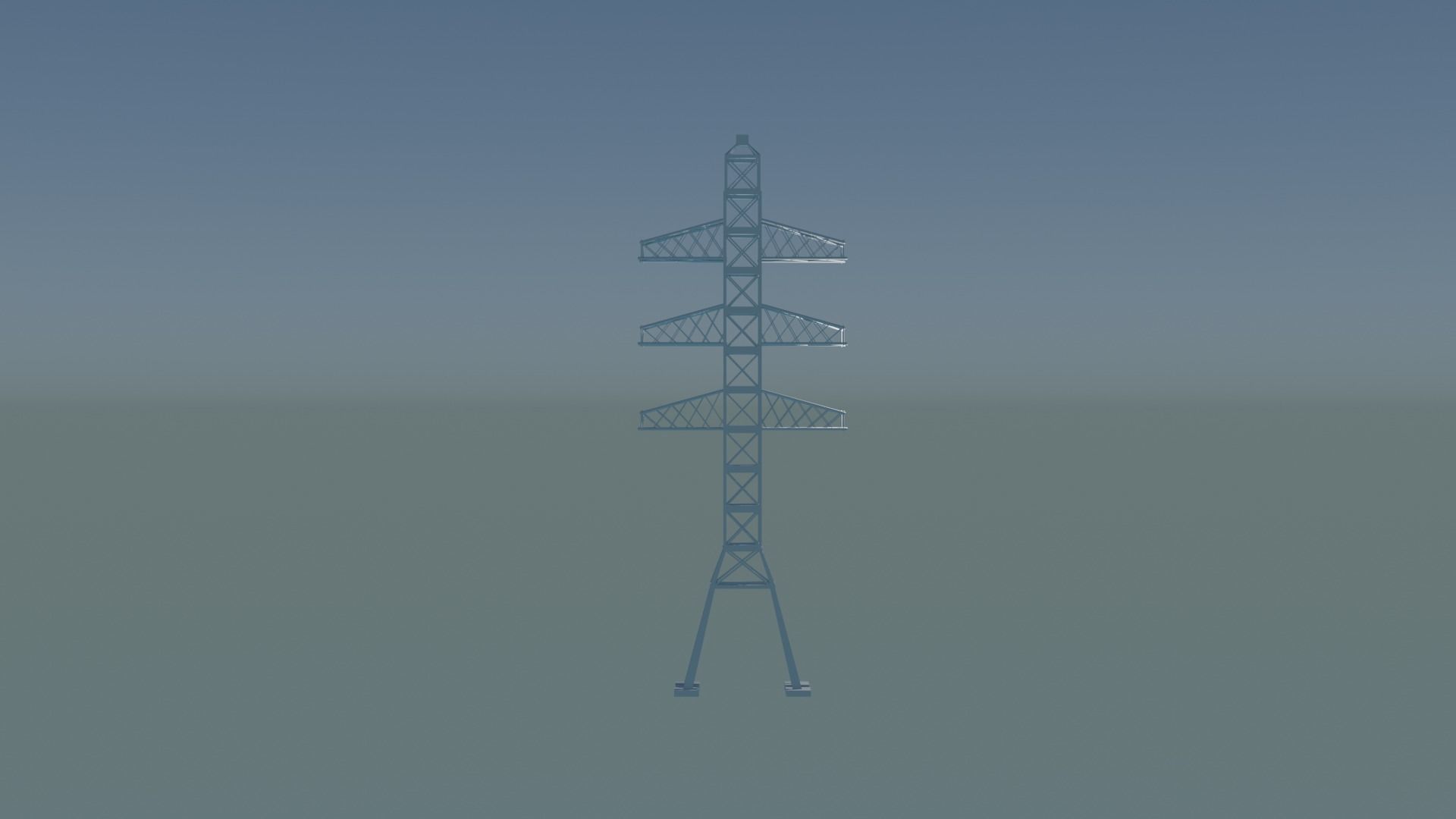 Electrical Tower 3D model_3