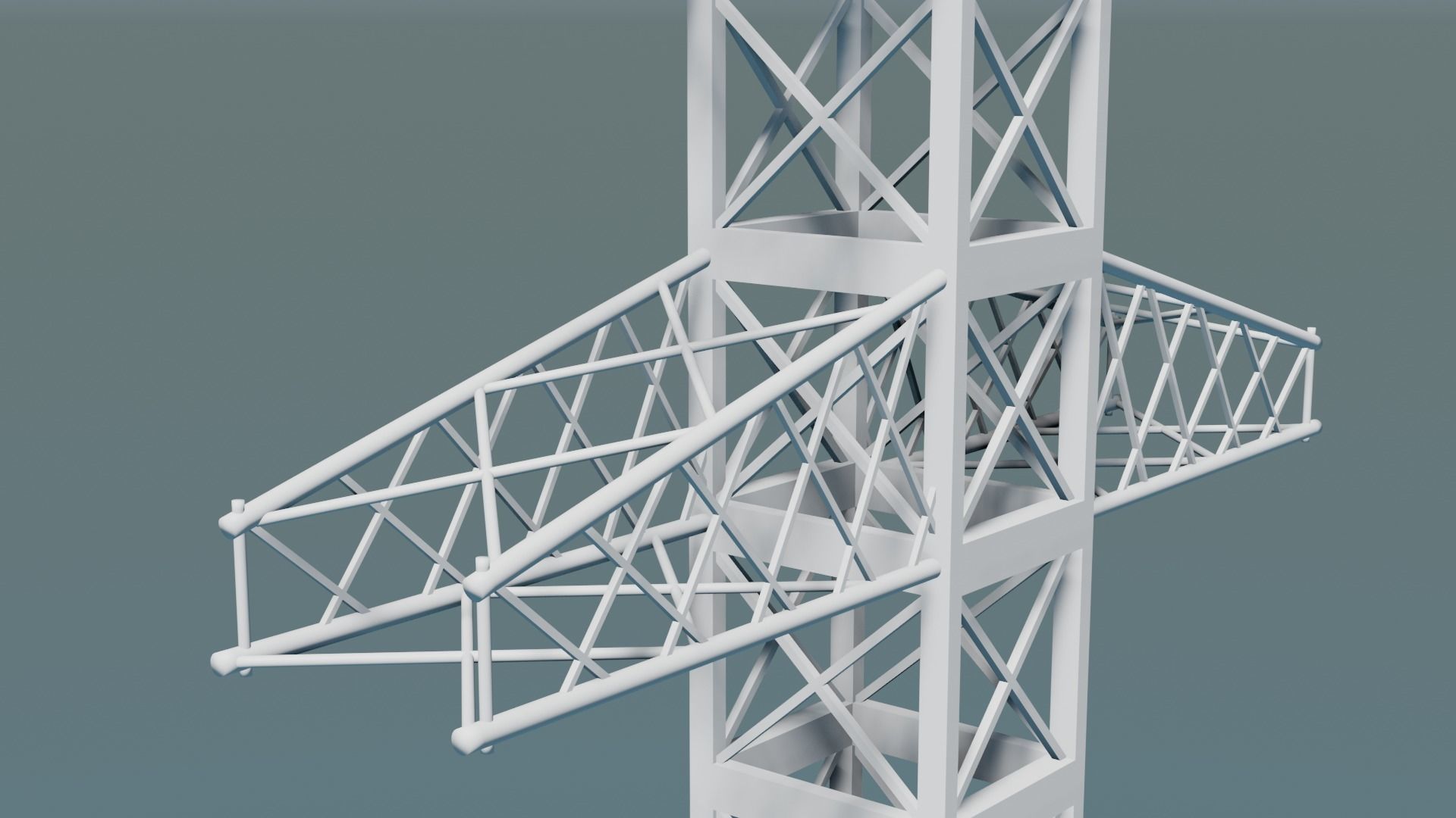 Electrical Tower 3D model_1