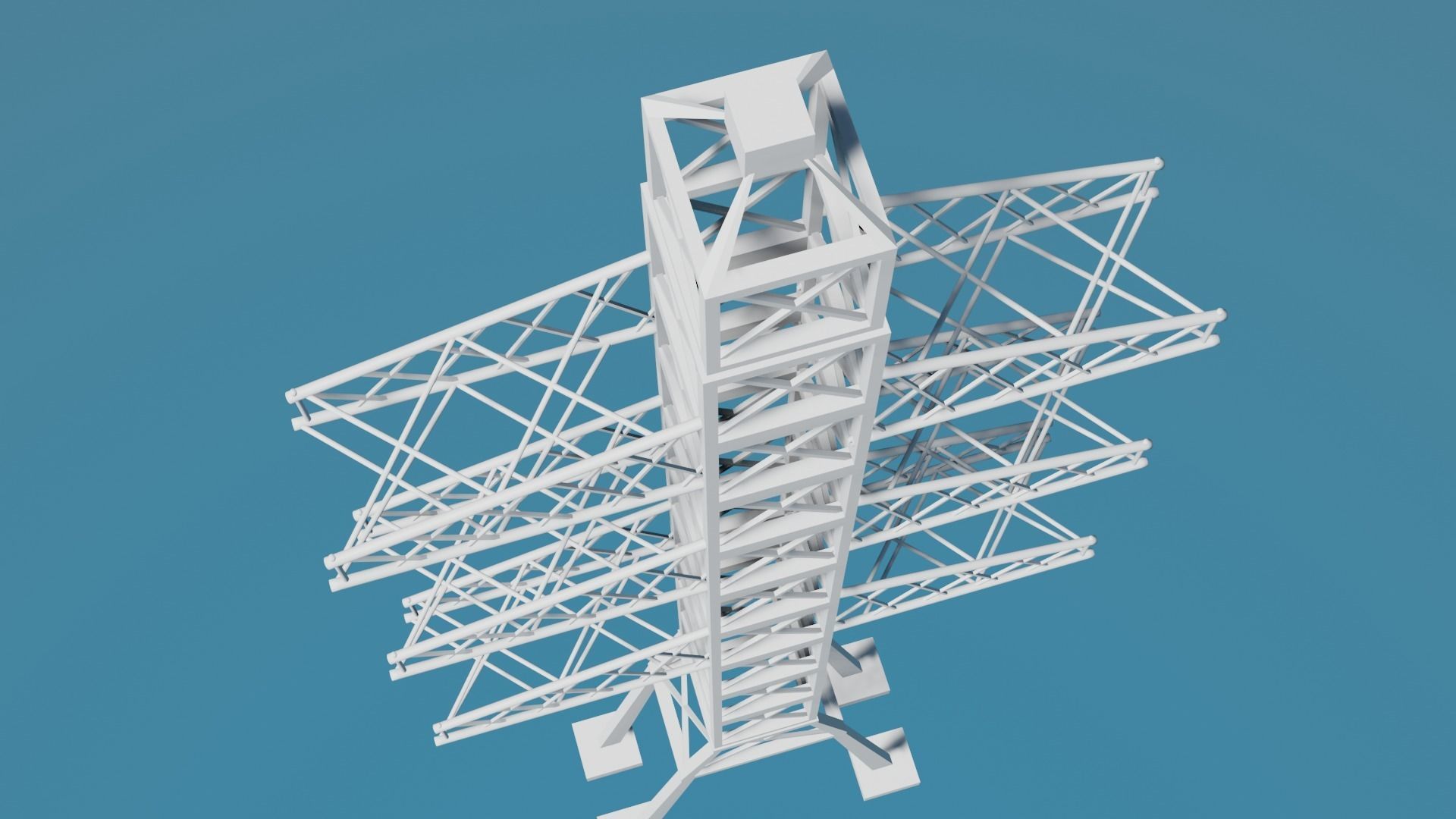 Electrical Tower 3D model_6