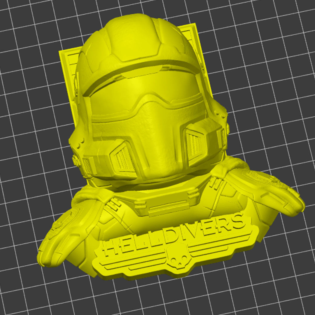 Helldivers 3D model_2