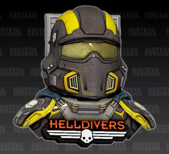 Helldivers 3D model_0