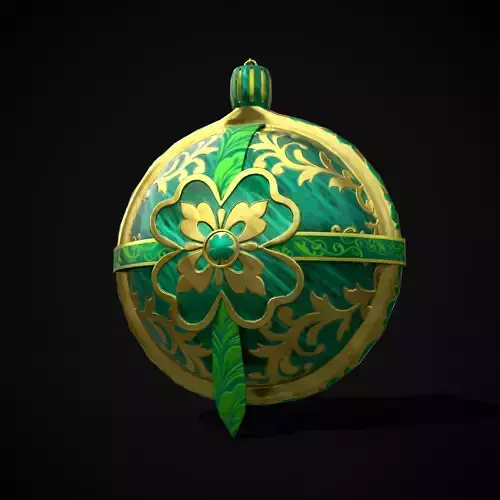 Ornate Golden Ornament