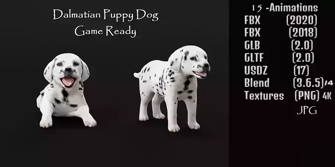 Dalmatian Puppy Dog 