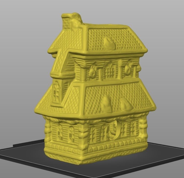 christmas village general store 3D print model_7
