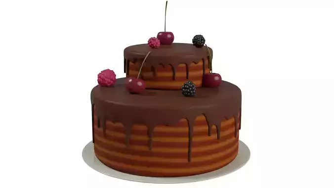 Chocolate Berry Cake