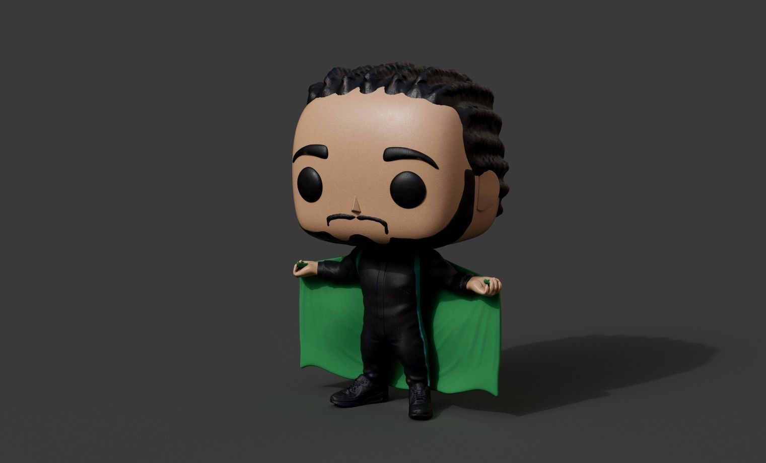 F1 Lewis Hamilton GP Brazil Custom Funko Pop 3D print model_4