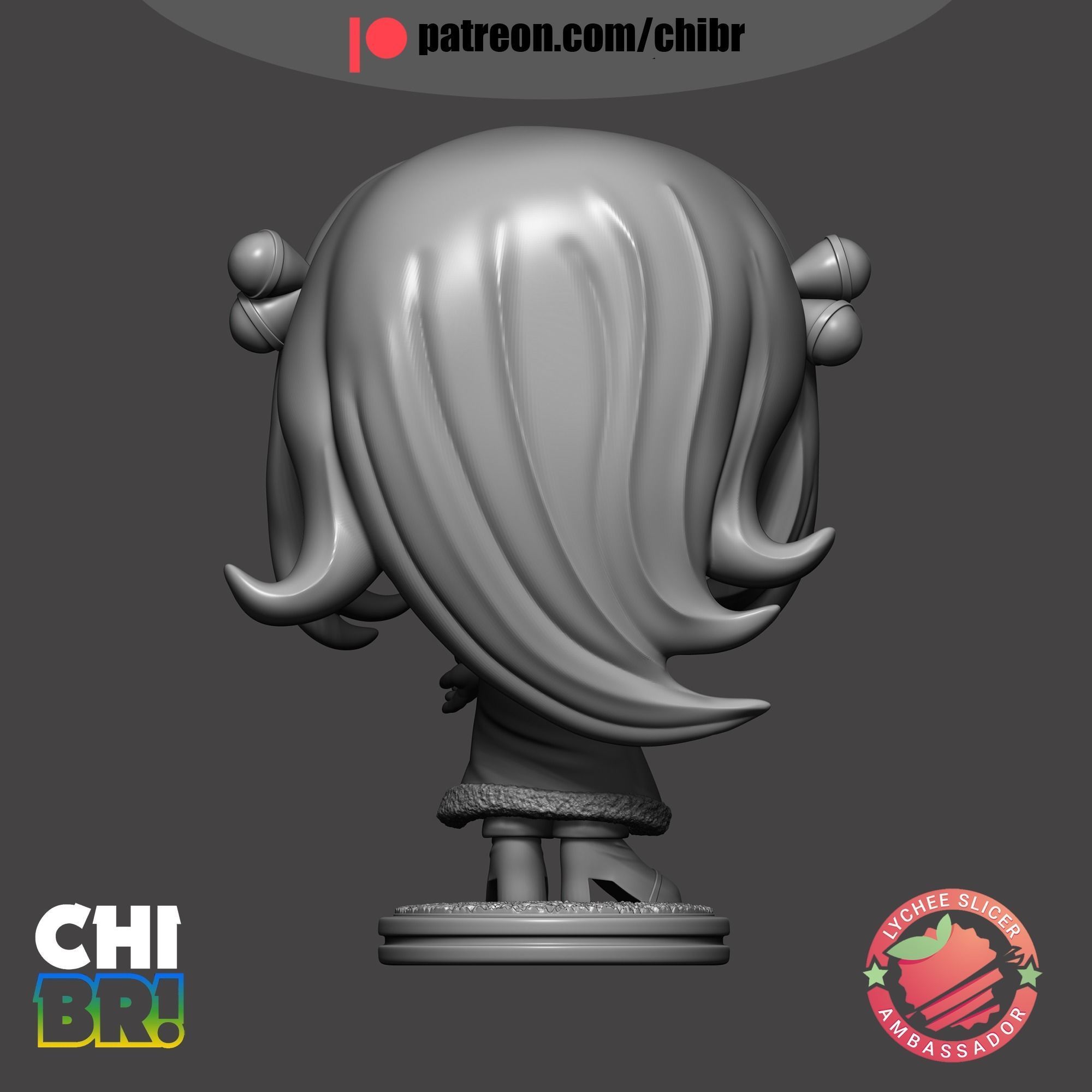 CYNTHIA and GARCHOMP - POKEMON - FUNKO 3D print model_1