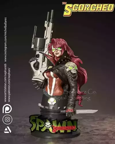 SHE SPAWN BUST BY CREATIVE GEEK MB