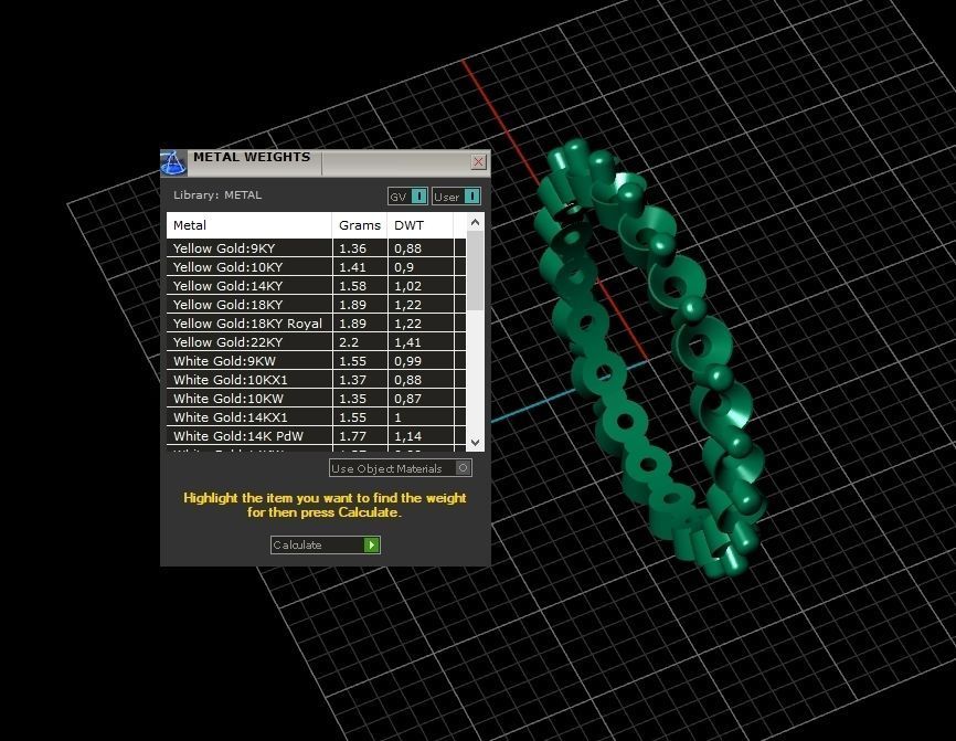 Eternity Ring Single Prong Round Diamond 3D print model_6