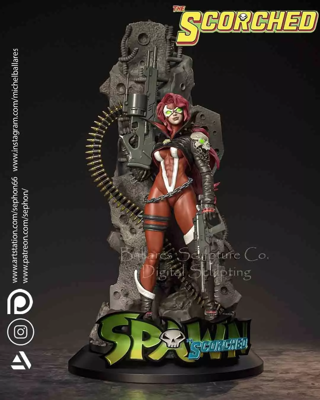 SHE SPAWN BY CREATIVE GEEK MB 3D print model_0