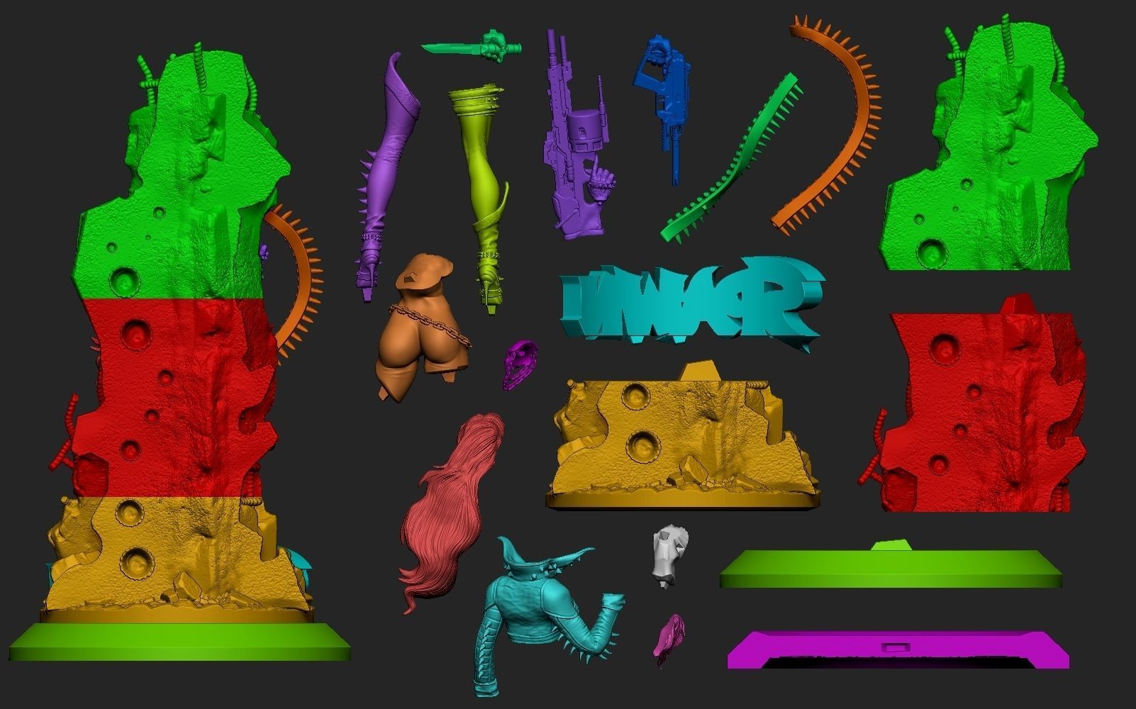 SHE SPAWN BY CREATIVE GEEK MB 3D print model_6