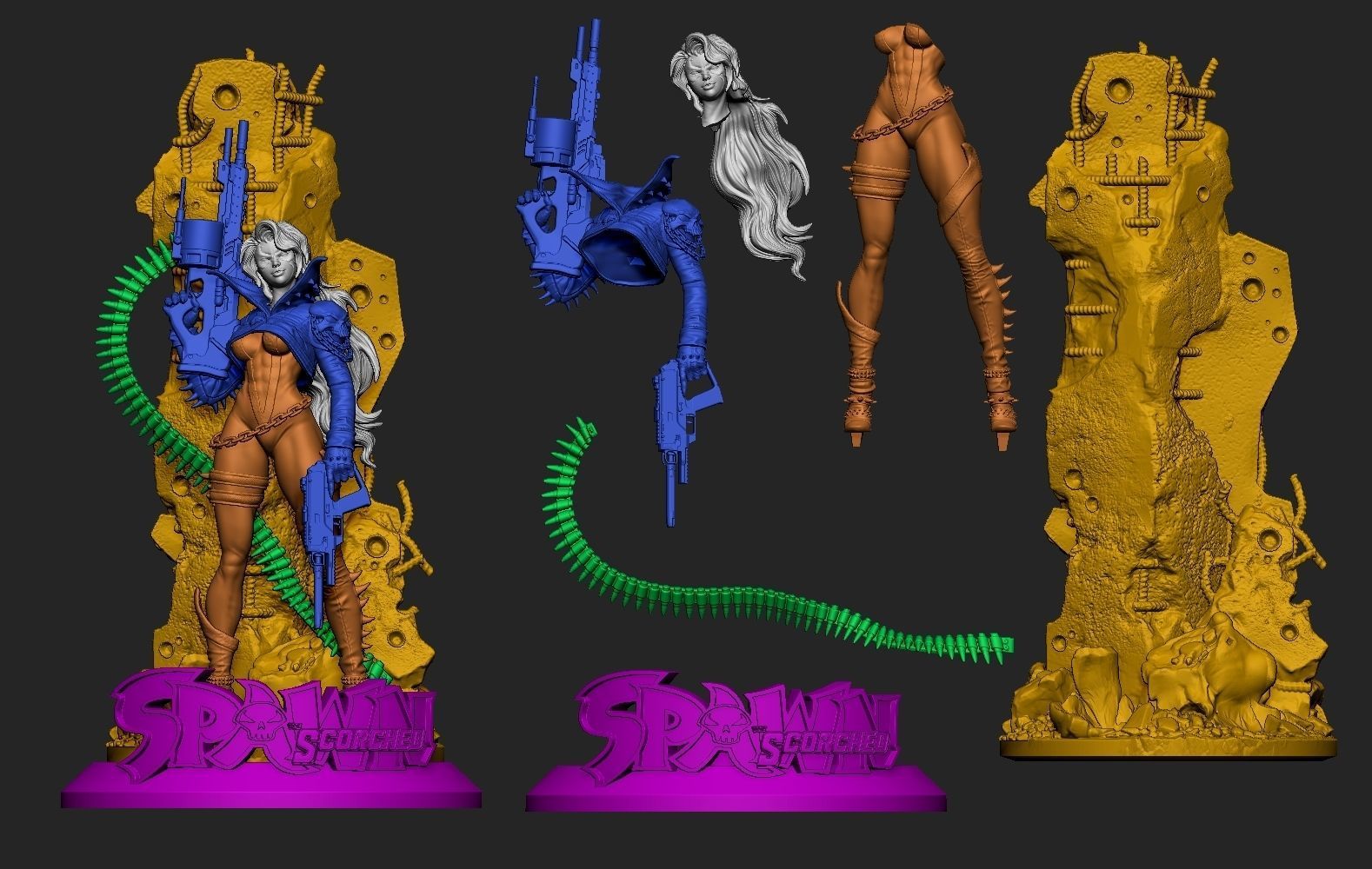 SHE SPAWN BY CREATIVE GEEK MB 3D print model_5