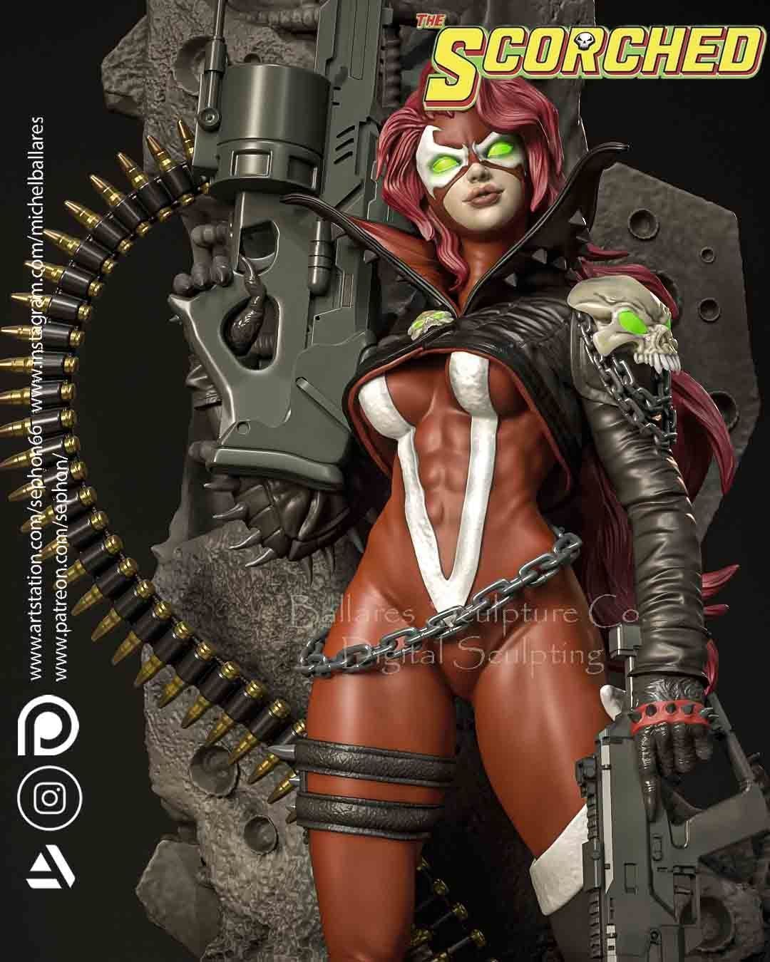 SHE SPAWN BY CREATIVE GEEK MB 3D print model_2