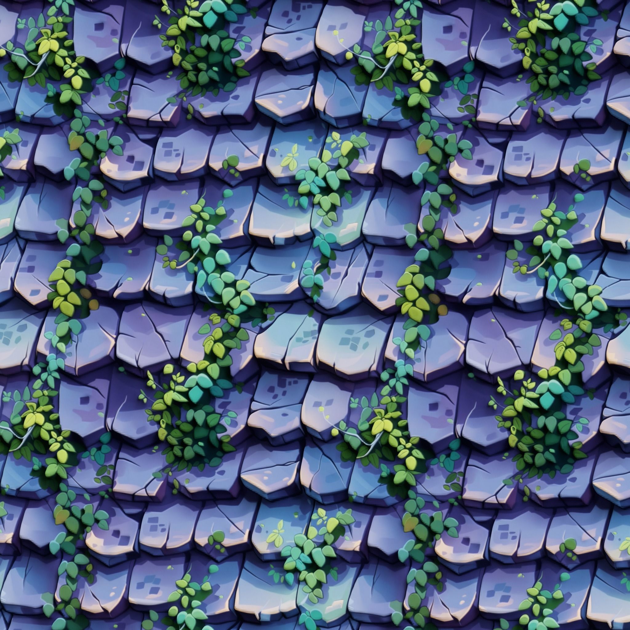 Stylized Roof Seamless Texture  Texture_3