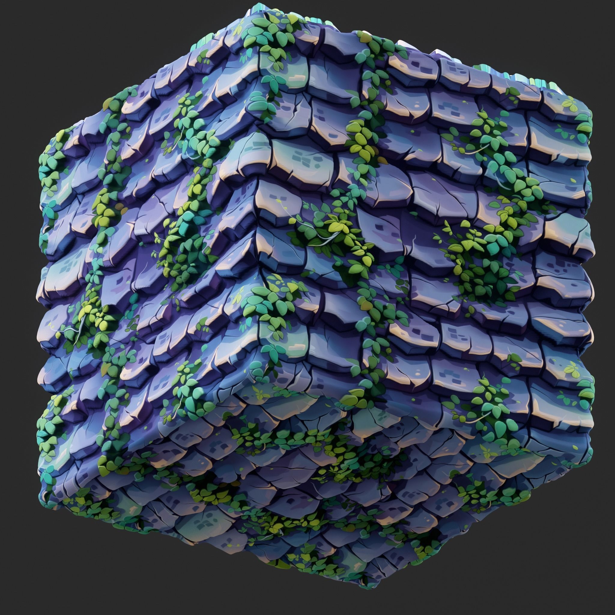 Stylized Roof Seamless Texture  Texture_1