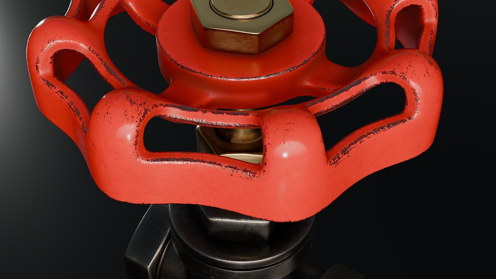 Industrial Valve 3D model_1