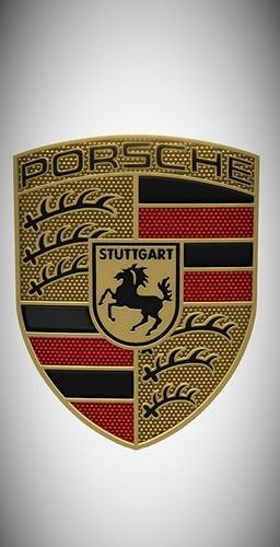 Porsche Logo 3D model