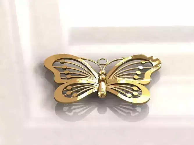Butterfly pendant 24