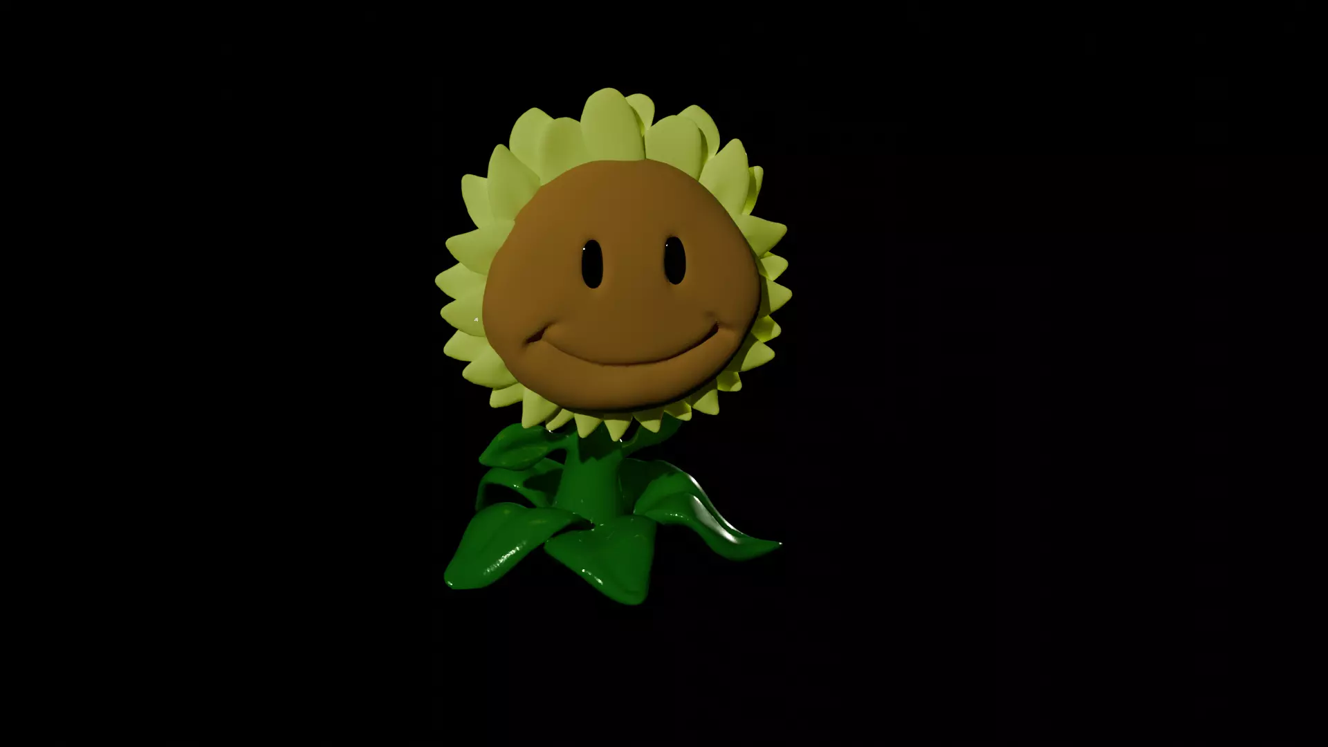 sunflower Free 3D print model