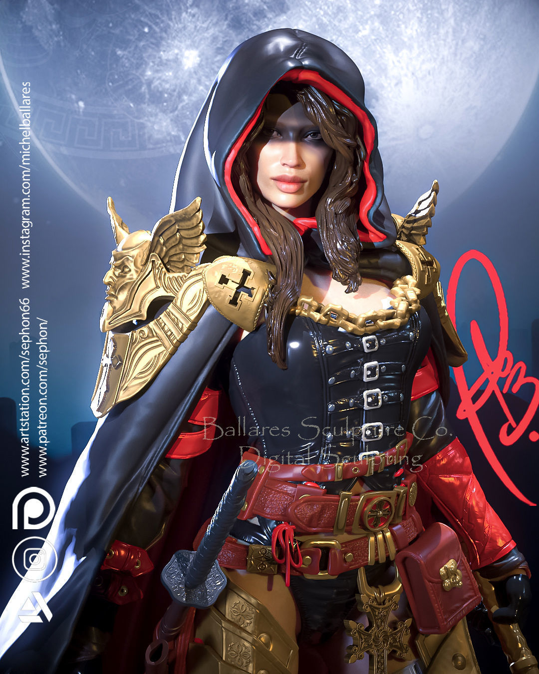 THE MAGDALENA BY CREATIVE GEEK MB 3D print model_1