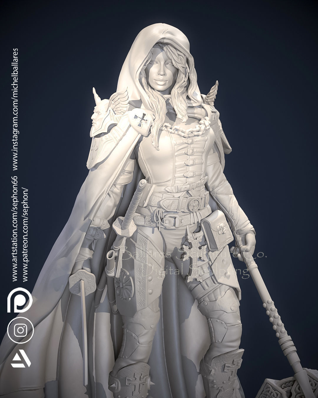 THE MAGDALENA BY CREATIVE GEEK MB 3D print model_5