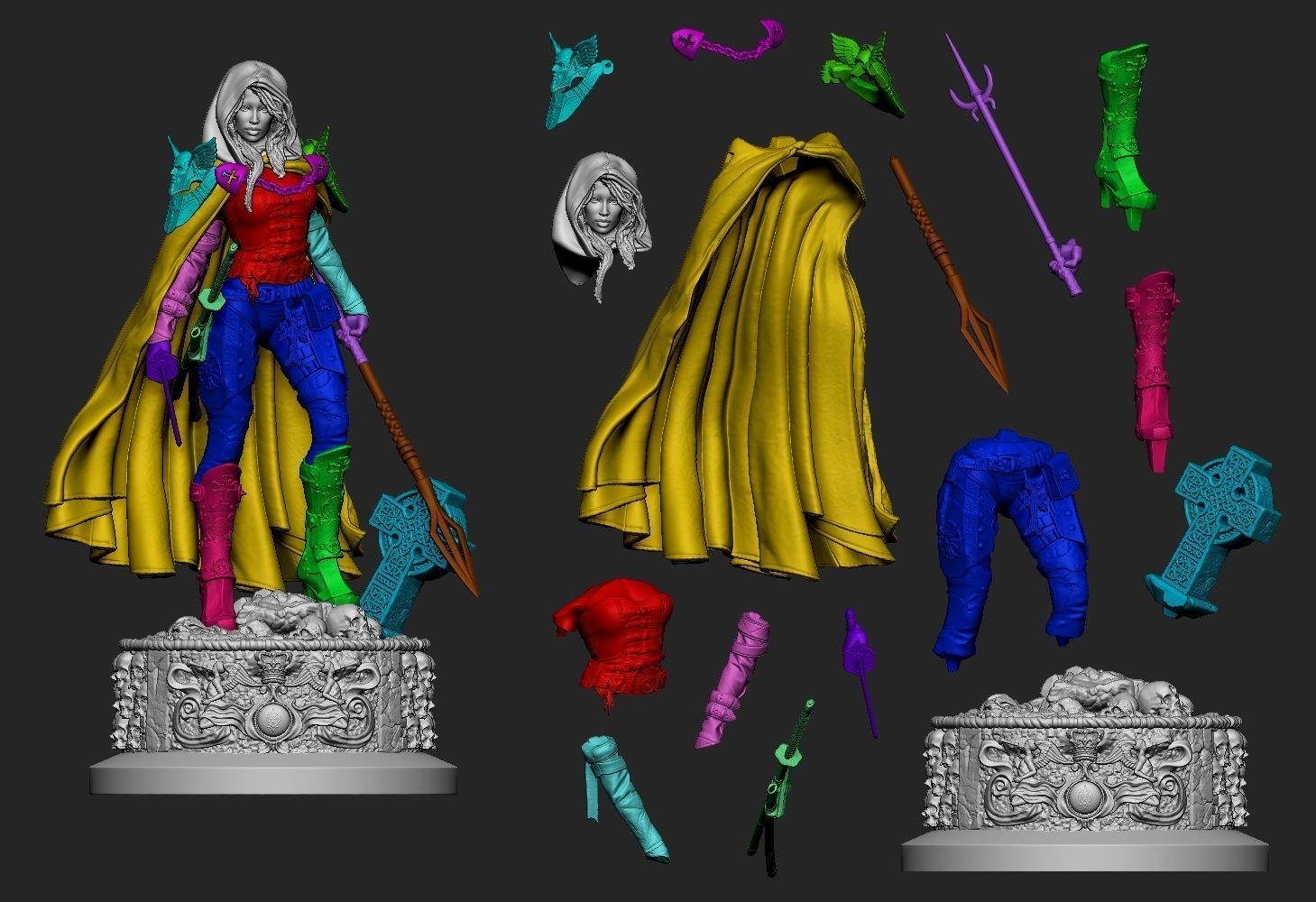 THE MAGDALENA BY CREATIVE GEEK MB 3D print model_7