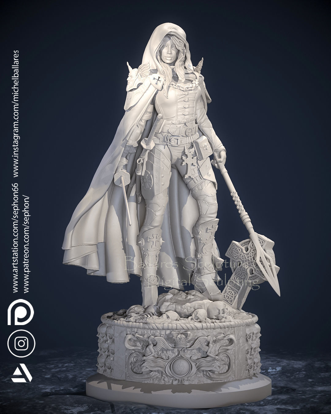 THE MAGDALENA BY CREATIVE GEEK MB 3D print model_6