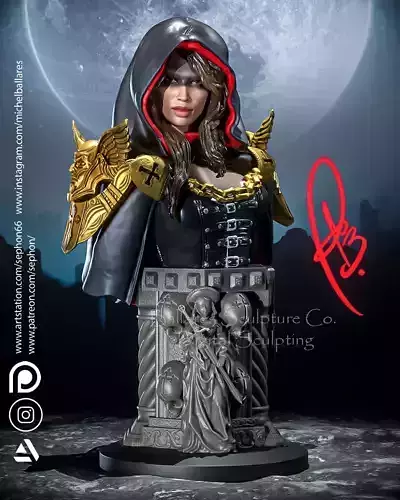 THE MAGDALENA BUST BY CREATIVE GEEK MB