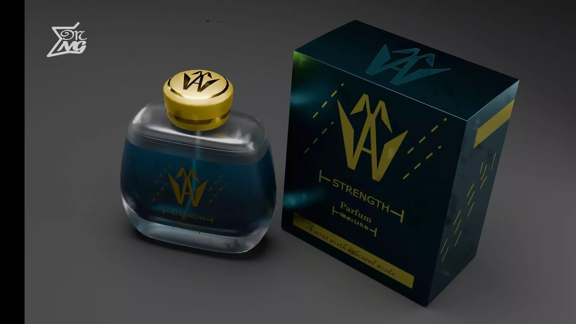 Perfume 1C 2024 3D model