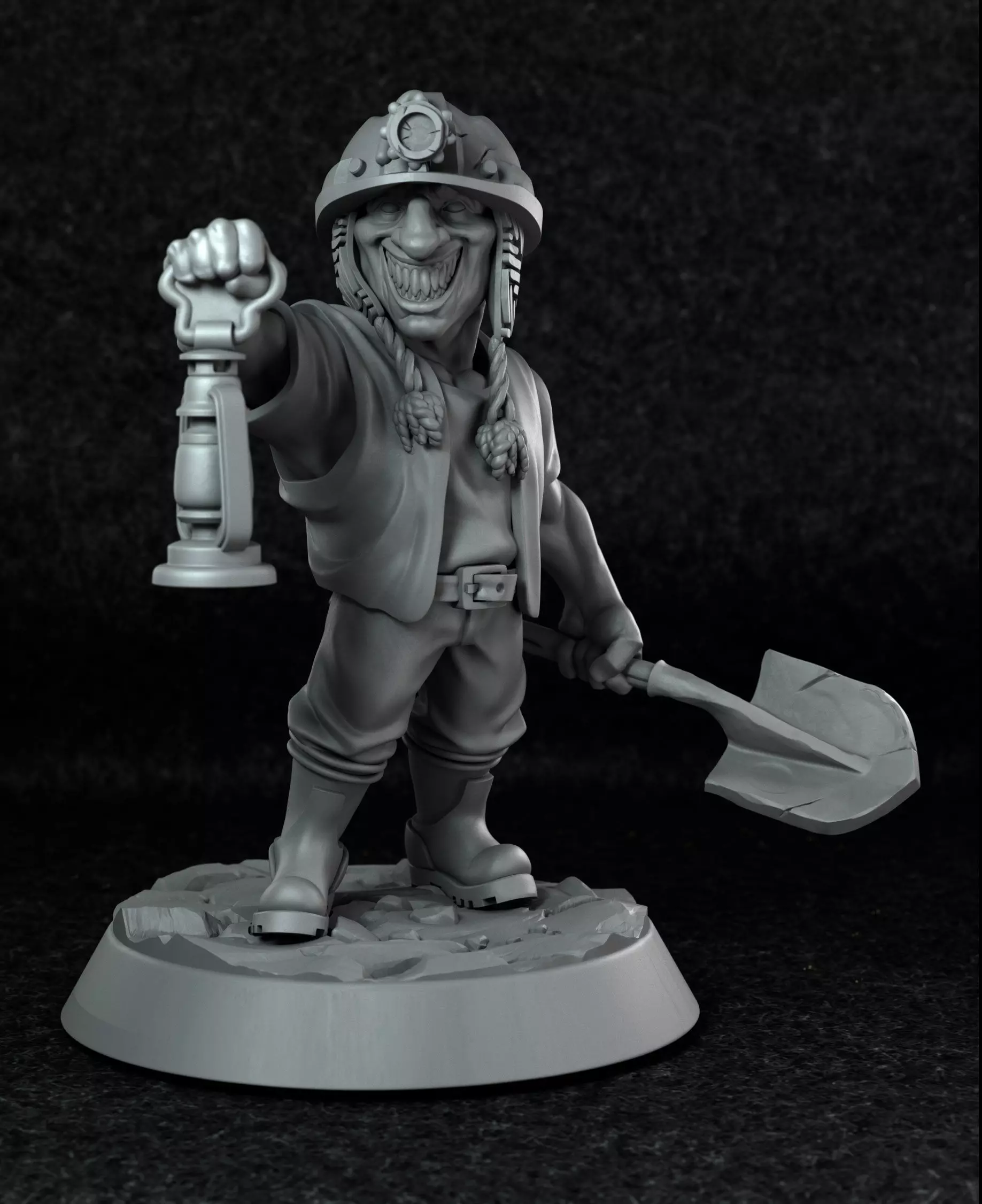 Muqui miniature Free 3D print model