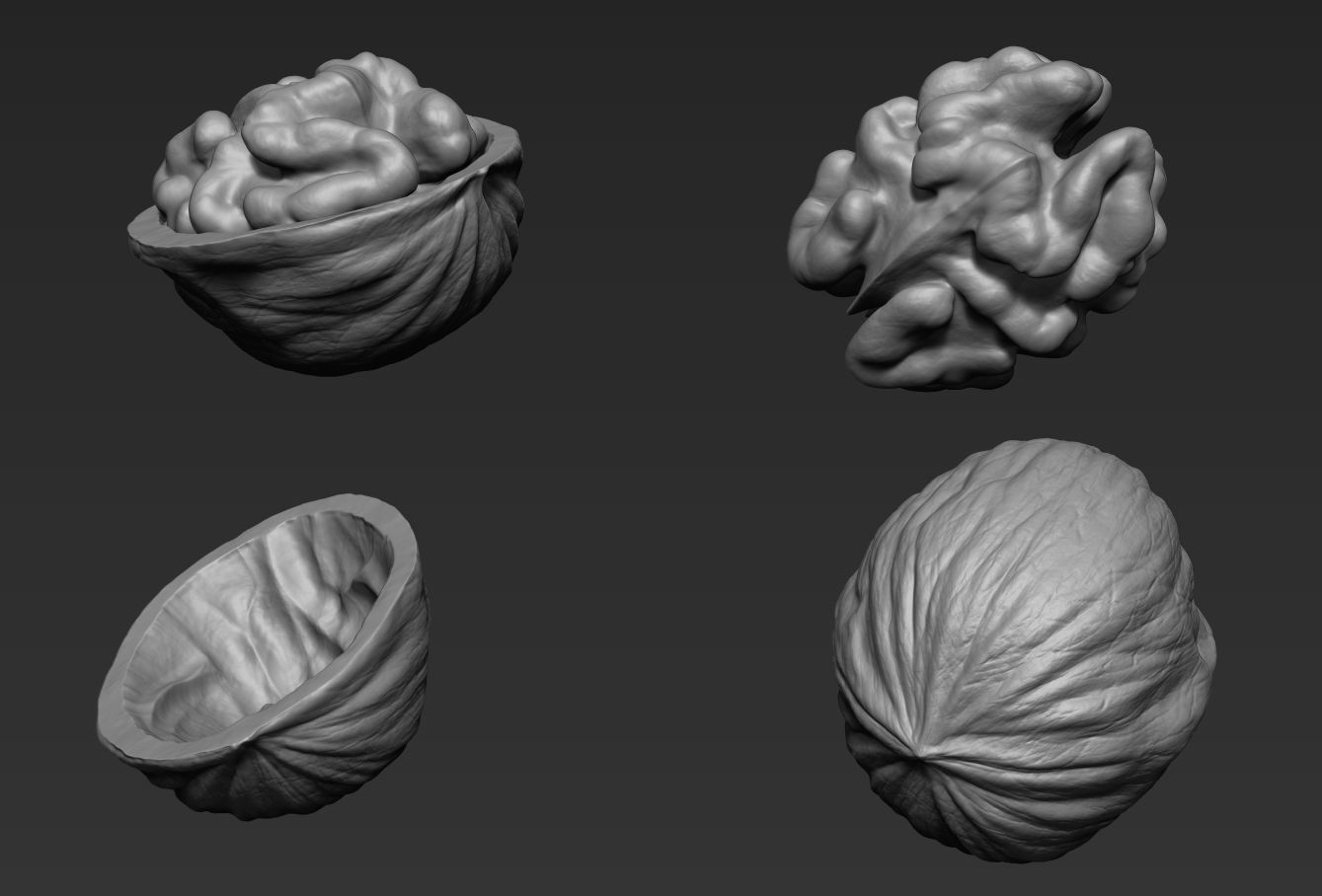 Walnut Pack High Detailed - 3D Print 3D print model_1