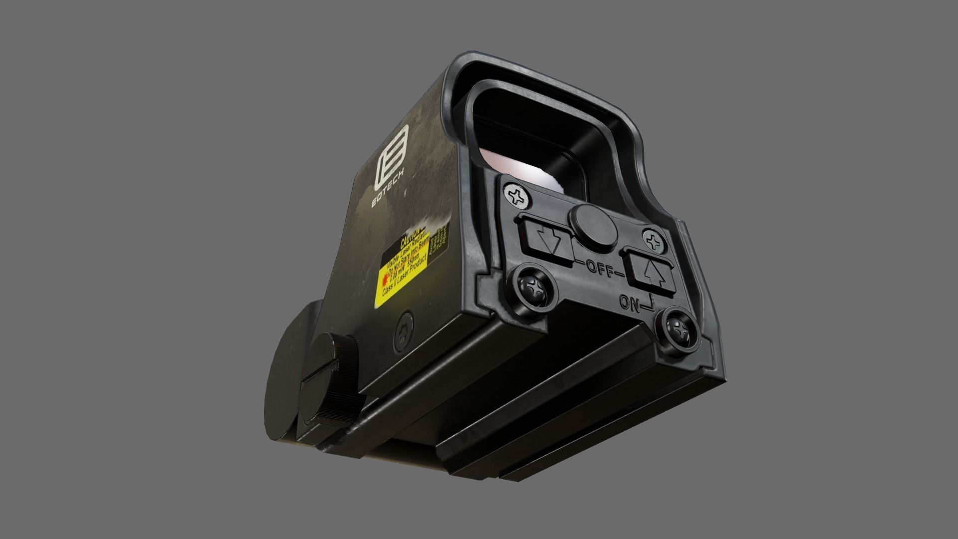 EOTECH XPS2 Holographic Weapon Sight Low-poly 3D model_5