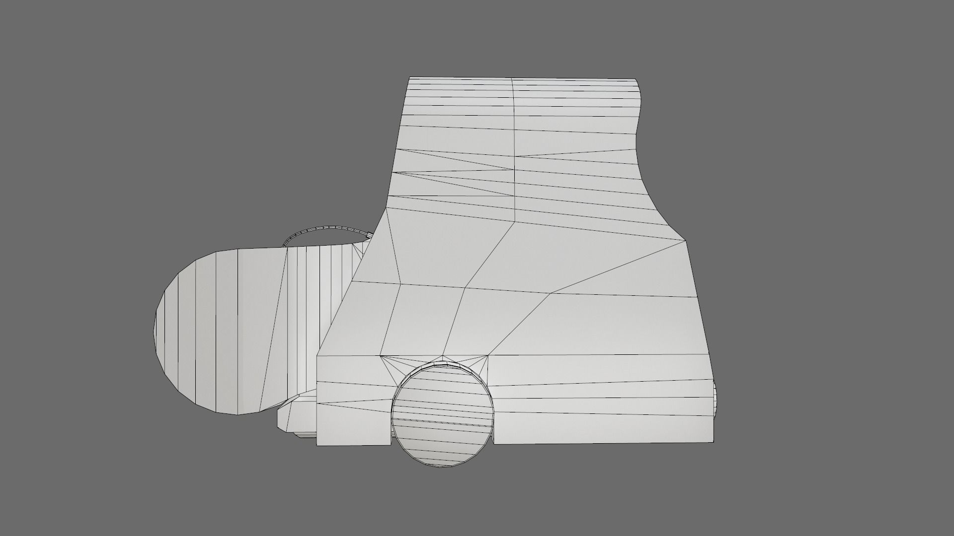 EOTECH XPS2 Holographic Weapon Sight Low-poly 3D model_8