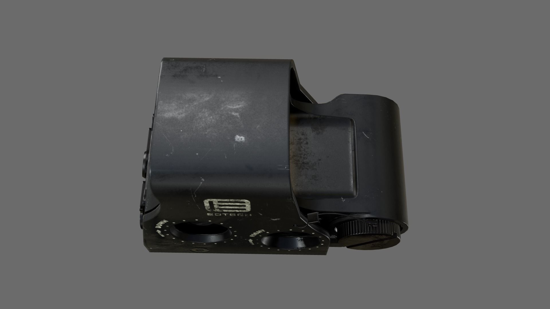 EOTECH XPS2 Holographic Weapon Sight Low-poly 3D model_4