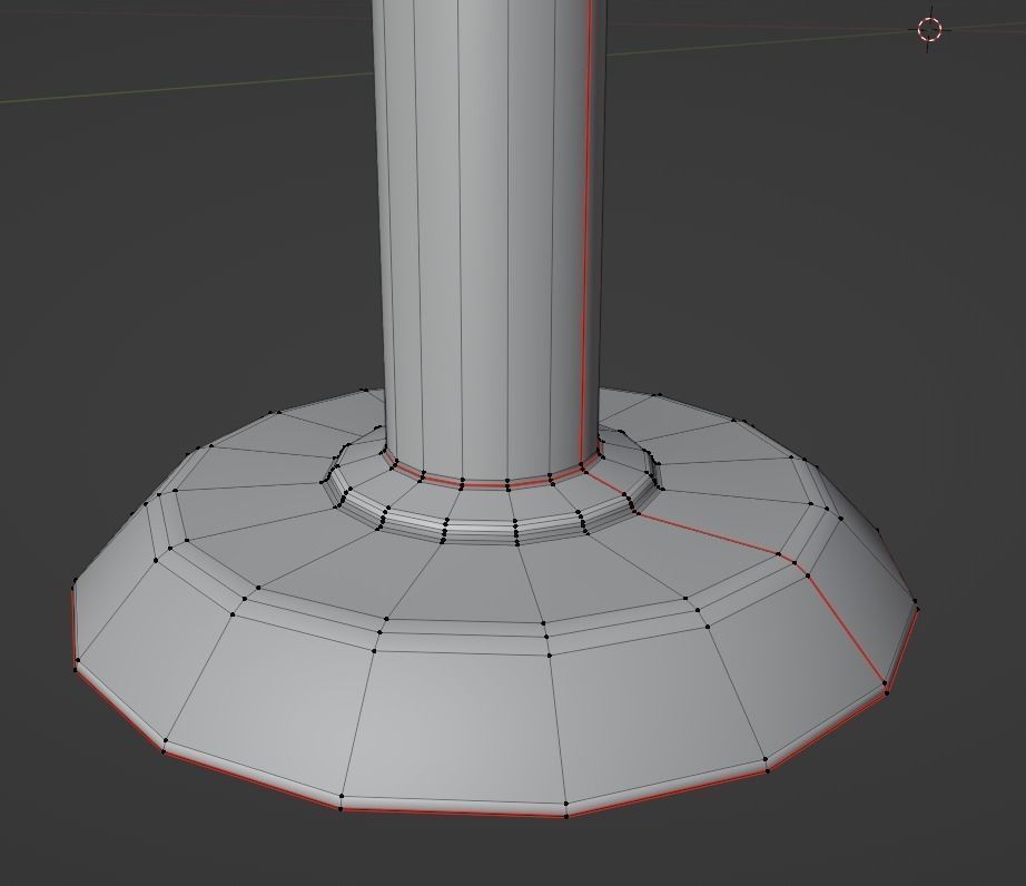 Traffic Cones Low-poly 3D model_19