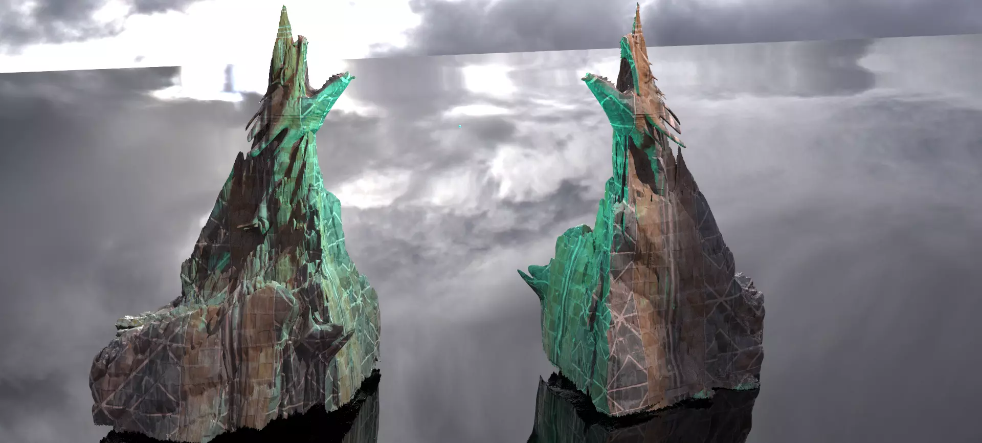 Dantes Adjudicator rocks 3D model_0