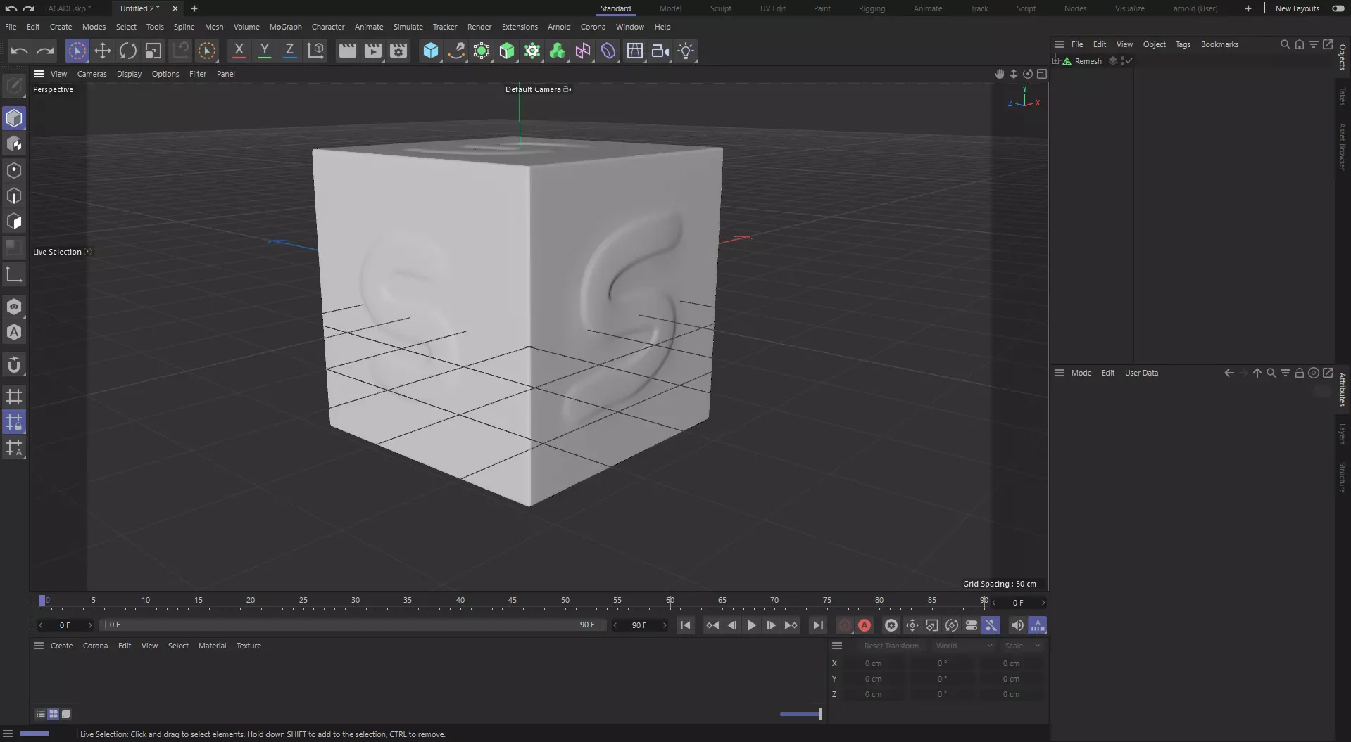 s cube Free 3D model_0