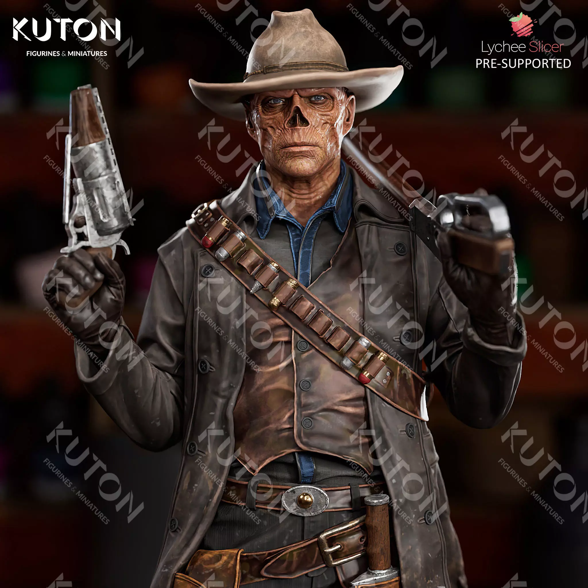 Ghoul 3D print model_0