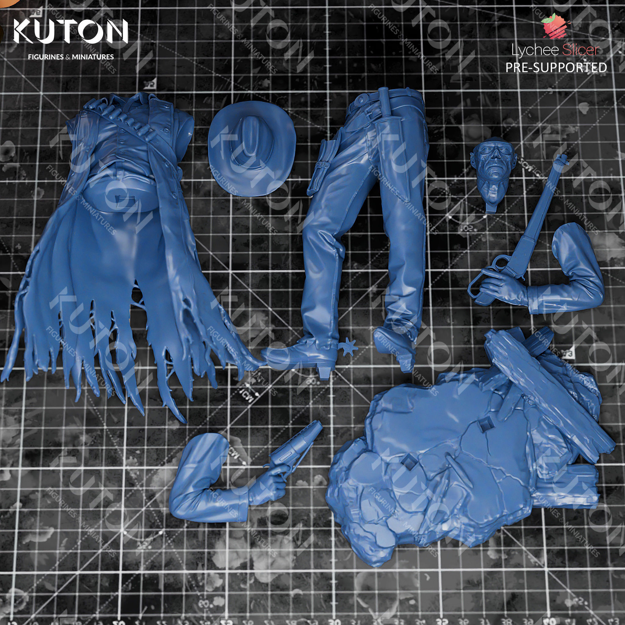 Ghoul 3D print model_8