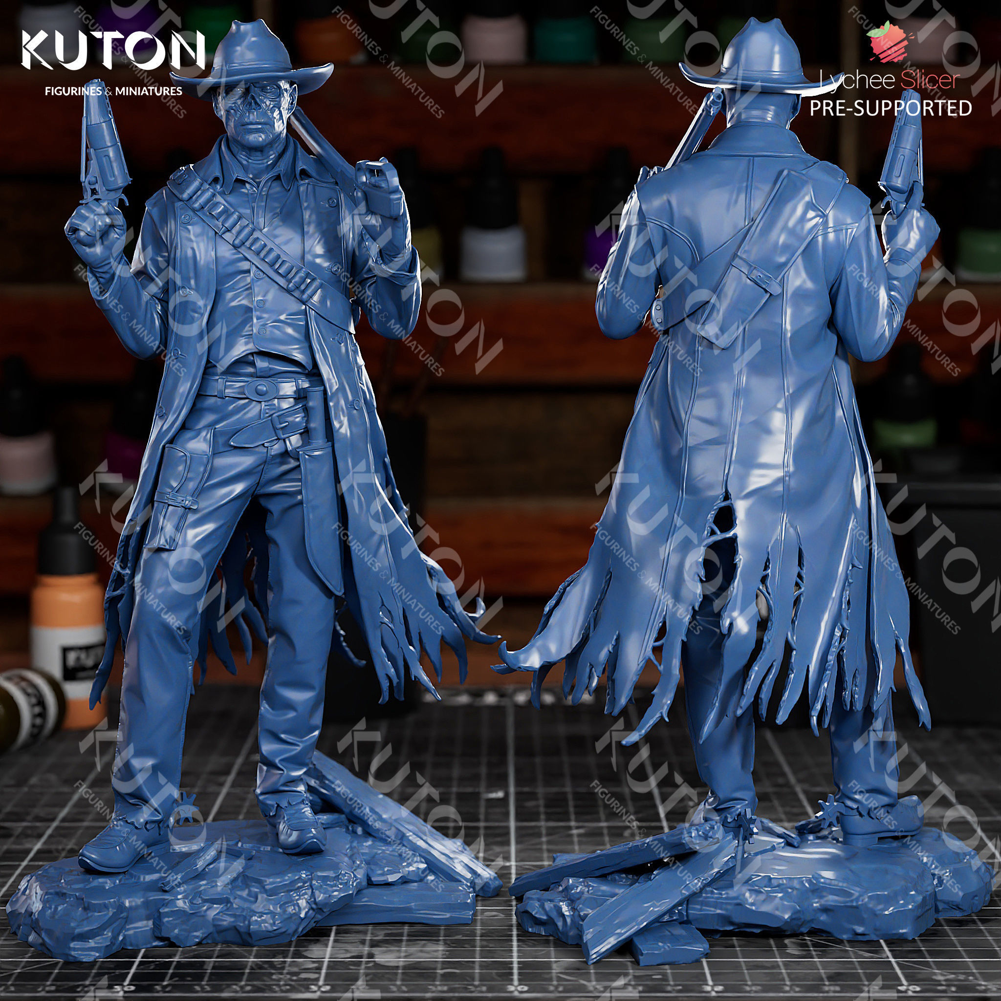 Ghoul 3D print model_5