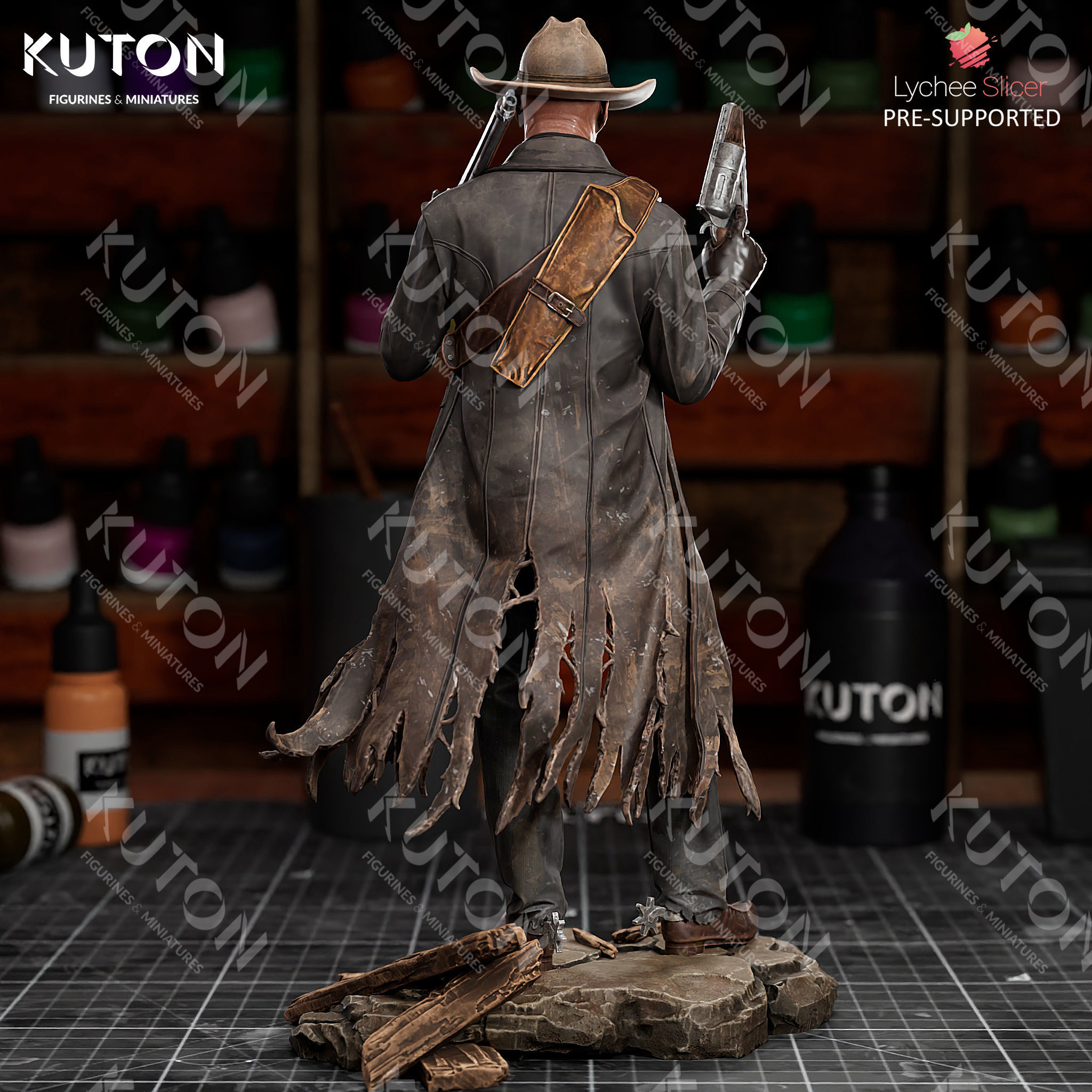 Ghoul 3D print model_4