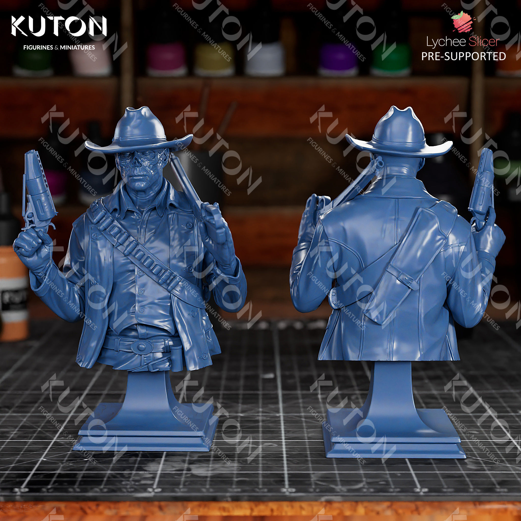 Ghoul 3D print model_6