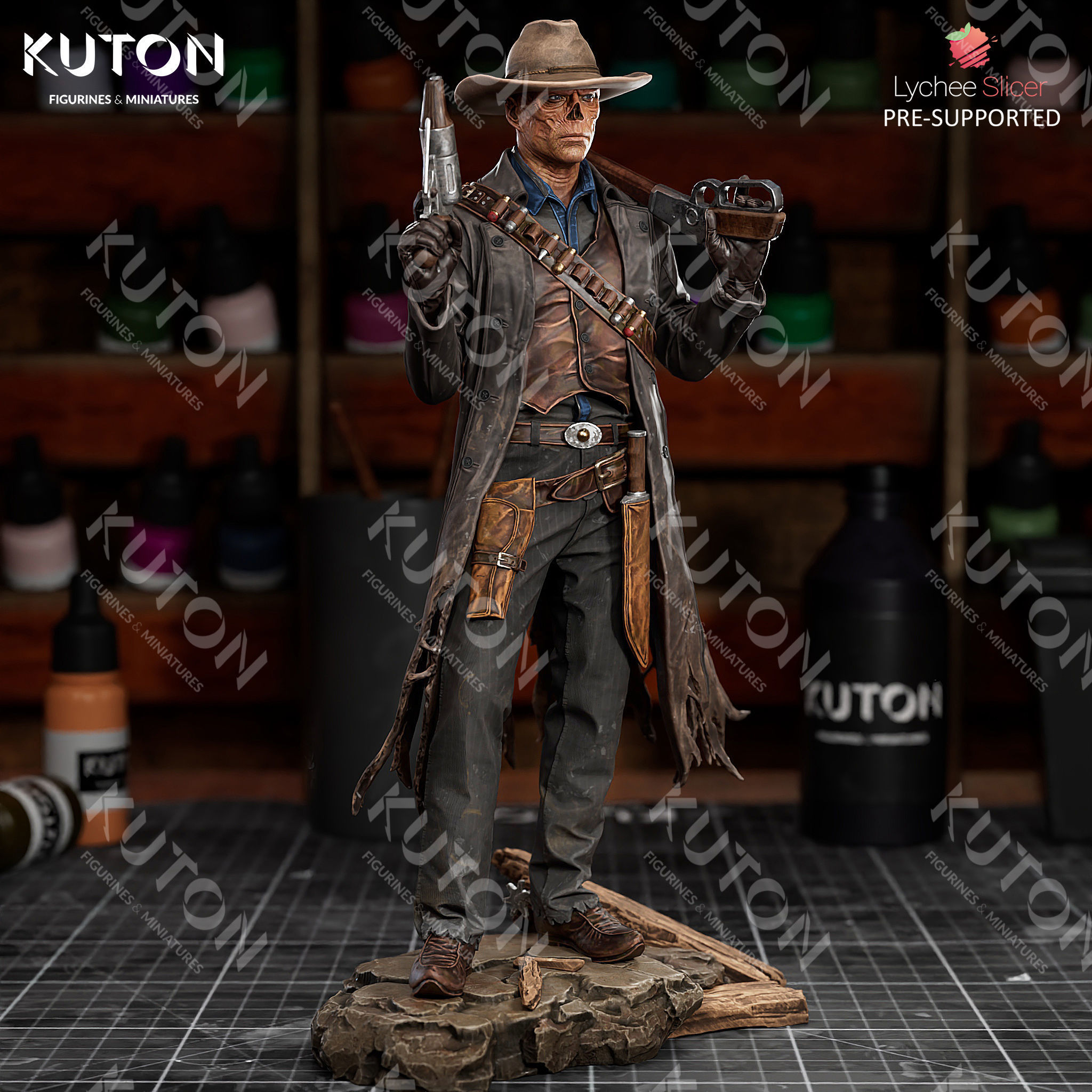 Ghoul 3D print model_3