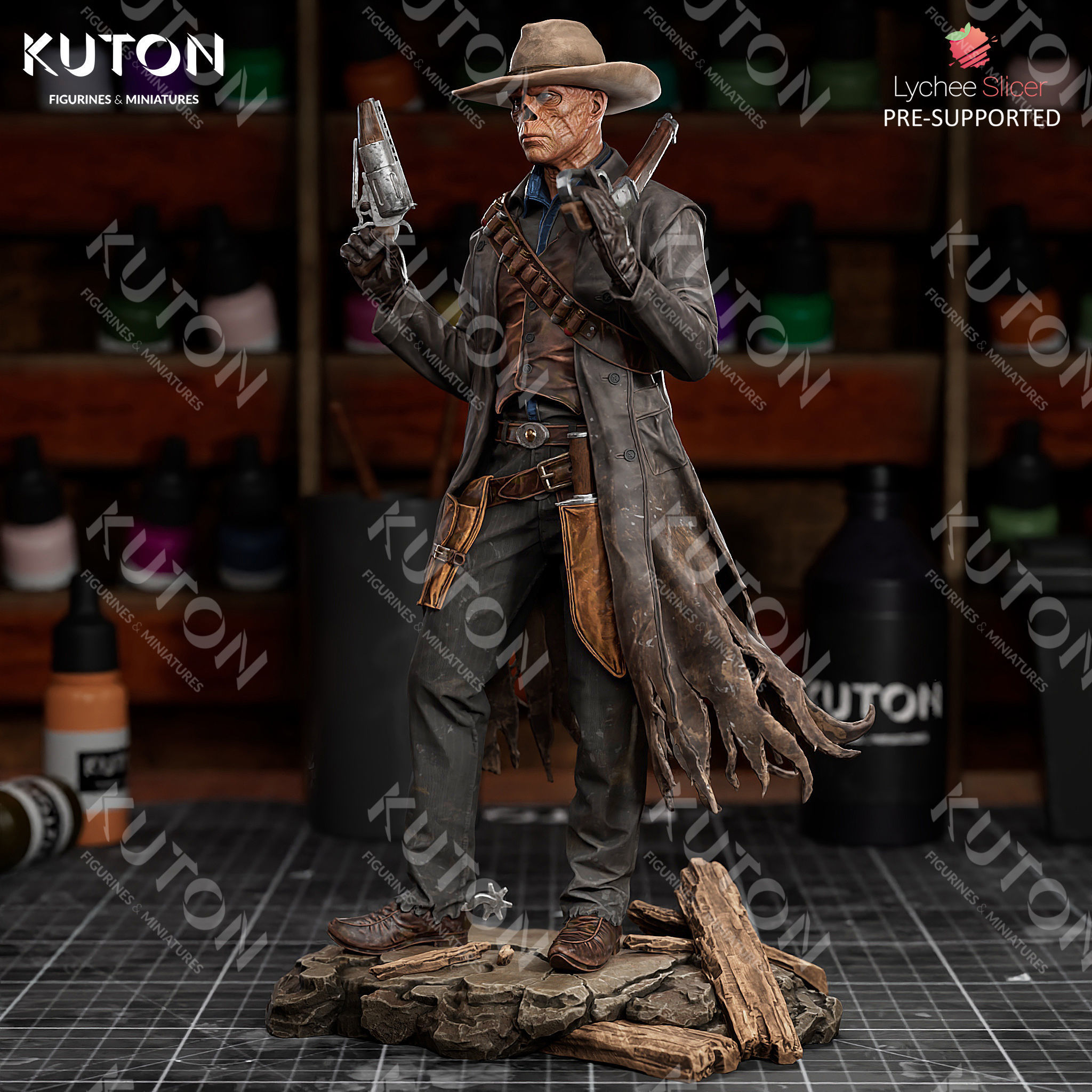 Ghoul 3D print model_2