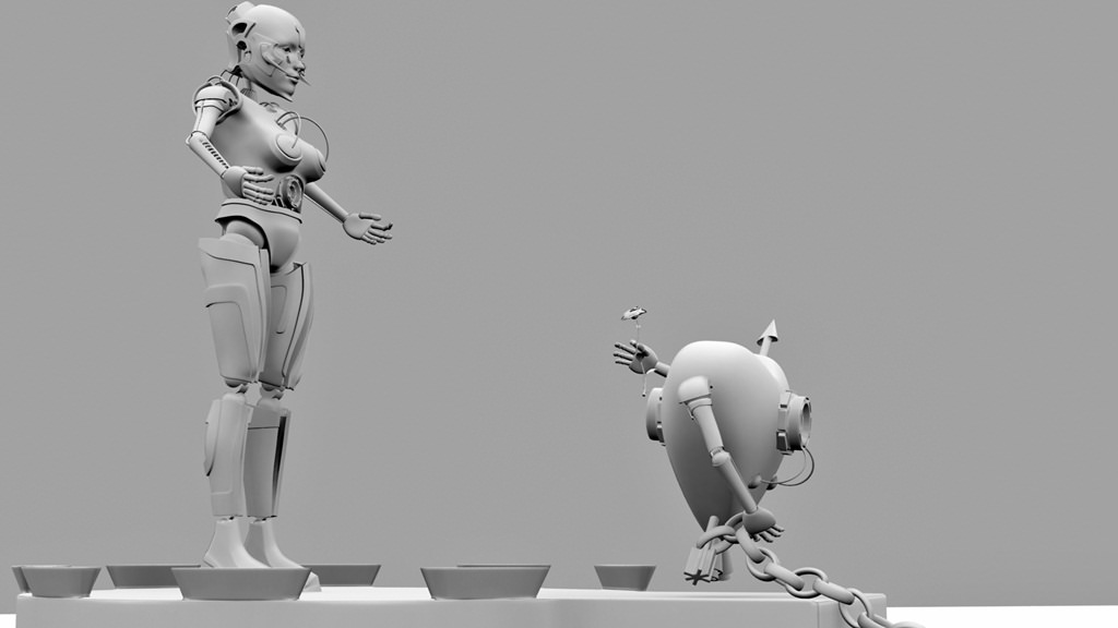 Amor LOVE 3D print model_9