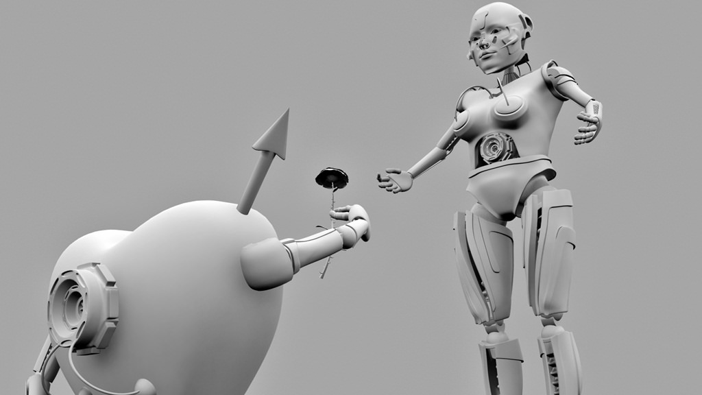 Amor LOVE 3D print model_7