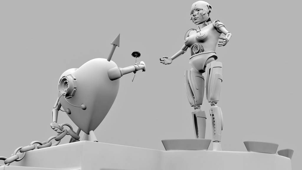 Amor LOVE 3D print model_8